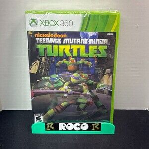 Teenage Mutant Ninja Turtles TMNT (Xbox 360, 2013) No Manual